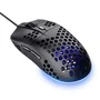 Trust GXT 928 HELOX Ratón Gaming Negro 6400 DPI